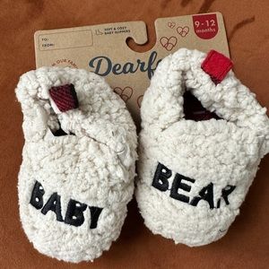 Dearfoam Baby Bear Holiday Slippers